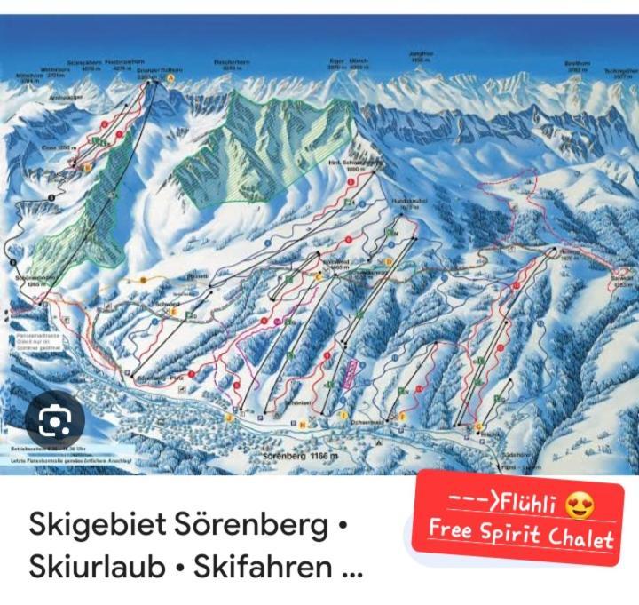 Free Spirit Chalet Flühli Kültér fotó